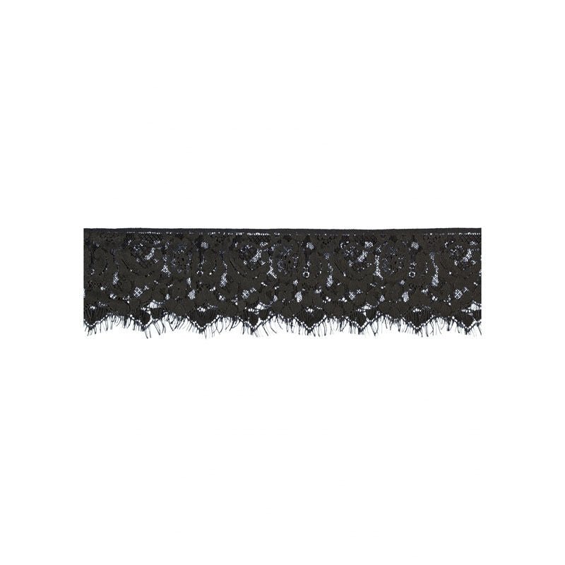 Ouch!  & white lace mask with elastic straps - Product front view  | Flirtybay.com.au